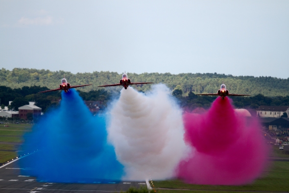Red Arrows colours