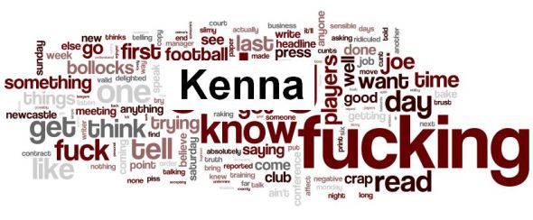 Joe Kinnear Kenna word cloud1